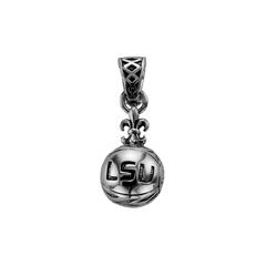 LSU basketball charm.                                                                                                                                                                                                                                     