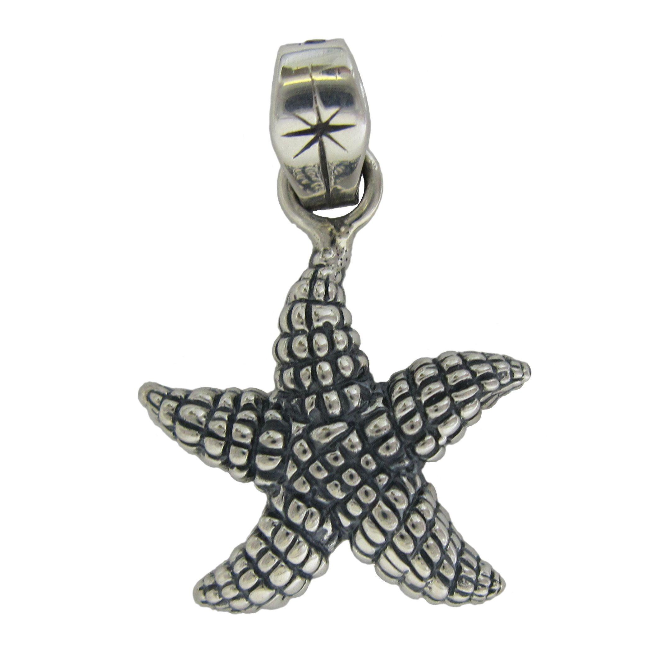 Sterling silver starfish pendant                                                                                                                                                                                                                          