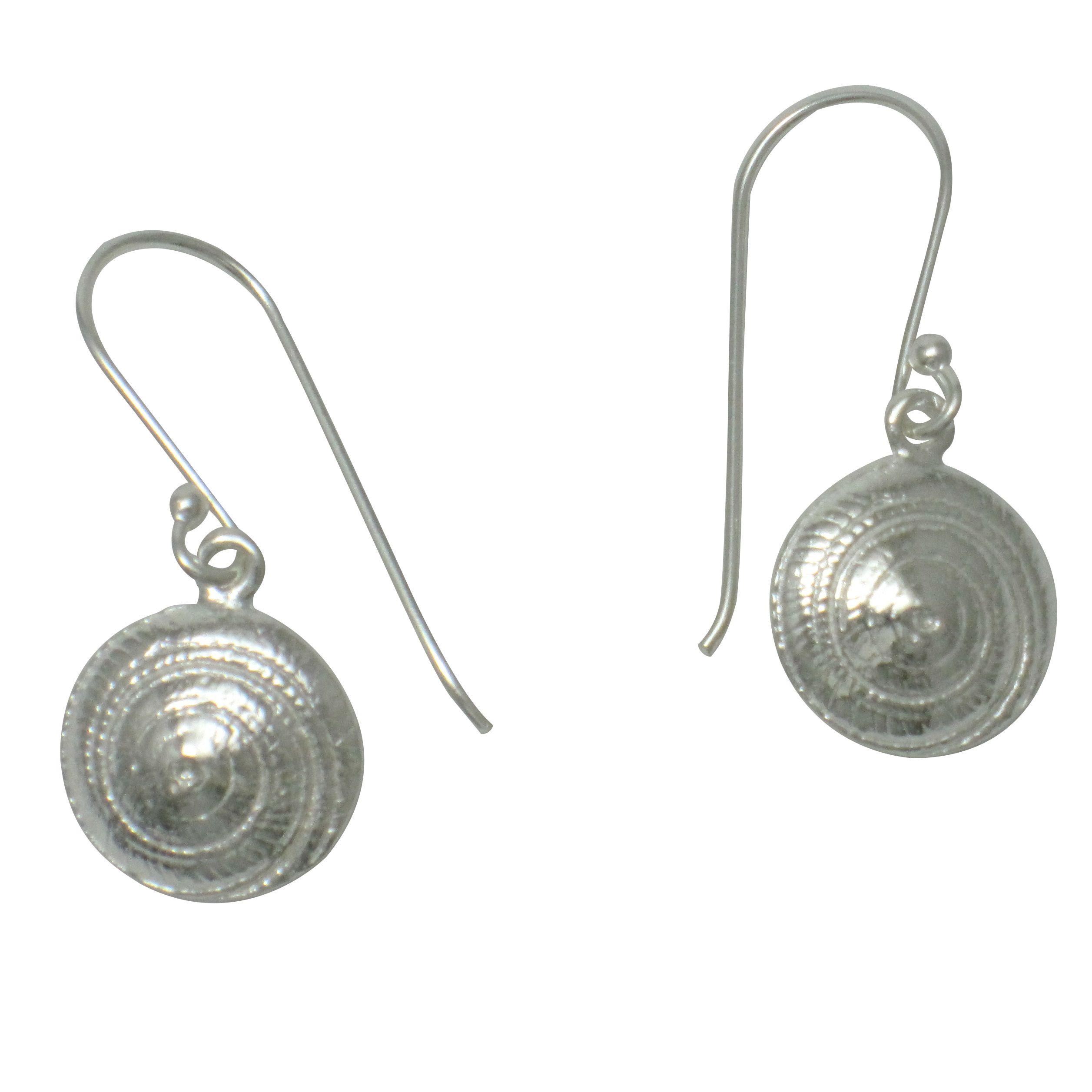 Sterling silver moon shell earrings                                                                                                                                                                                                                       