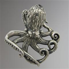 sterling silver octopus                                                                                                                                                                                                                                   