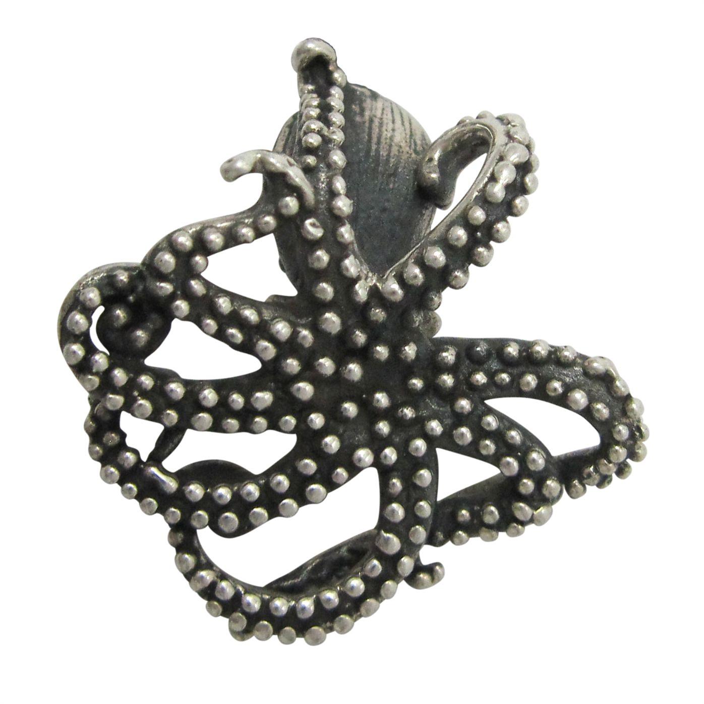 sterling silver octopus                                                                                                                                                                                                                                   